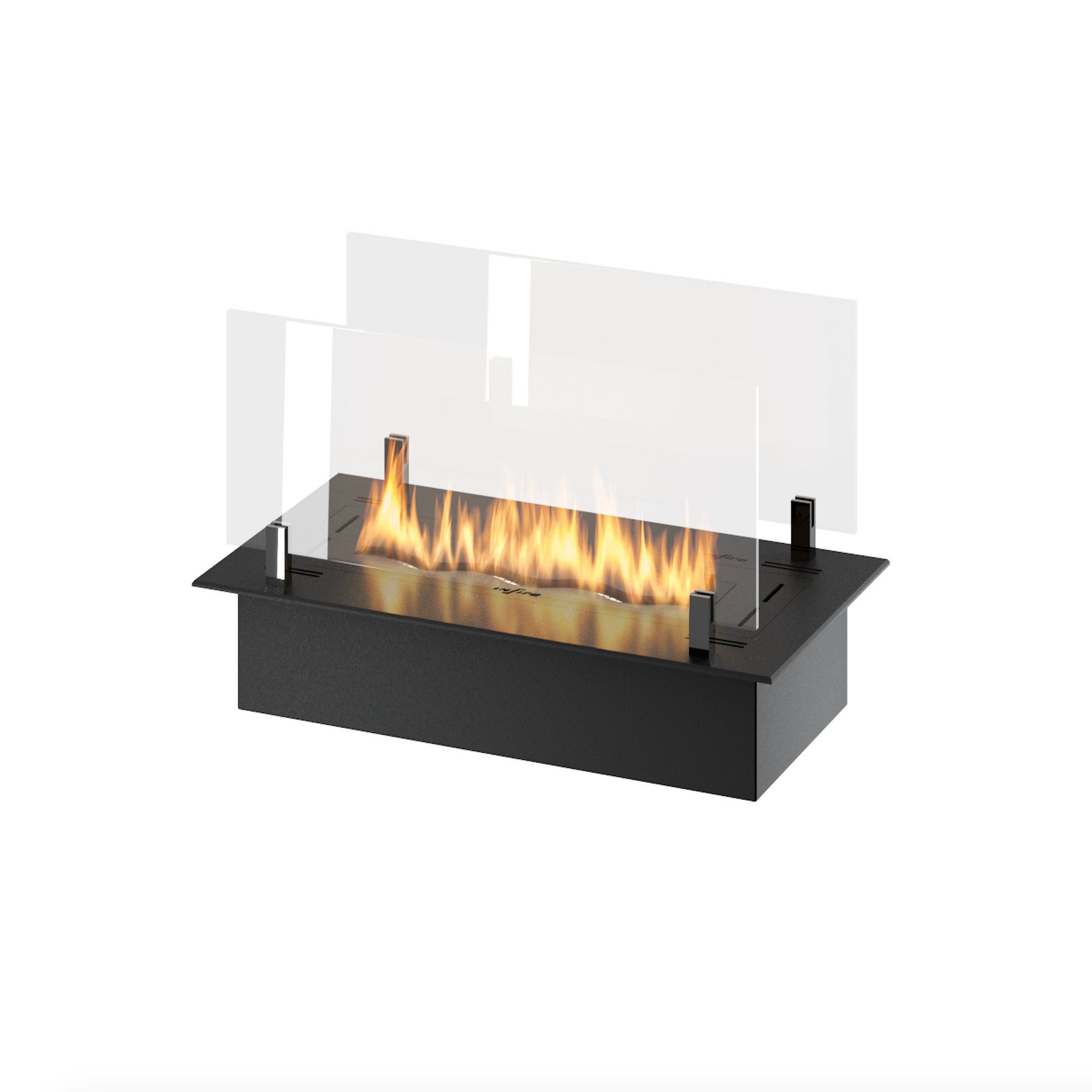 brûleur-en-acier-pour-cheminée-à-éthanol-avec-fibre-céramique-et