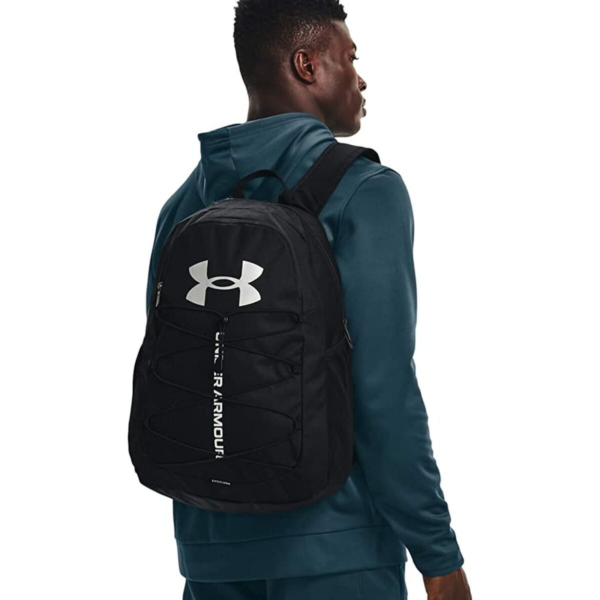 Mochila Deportiva Hustle Sport Under Armour 1364181 001 Leroy Merlin