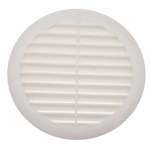 Grille de ventilation ronde avec moustiquaire - Diamètre ext: 175 mm pour  tube 110-160 ❘ Bricoman