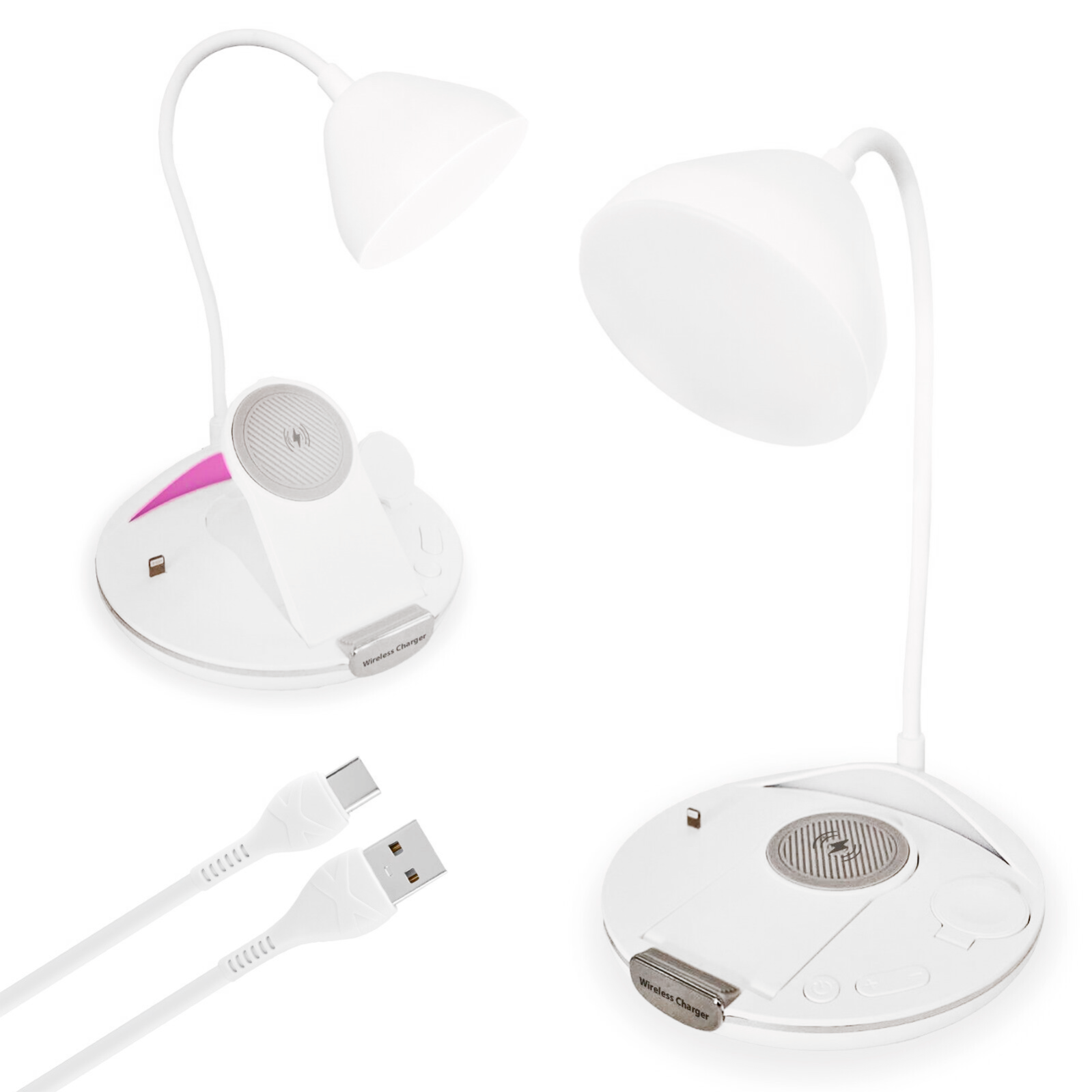 Maka Change Your Life Quality - Applique Lampada Da Parete Per Bambini Forme 3d Led Moderna Camera Da Letto Luna E Stella Bianco Freddo 8058480663798