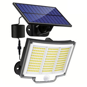 Lampe Solaire Extérieur 318 LEDS, 2 Pack Lumiere Solaire Exterieur