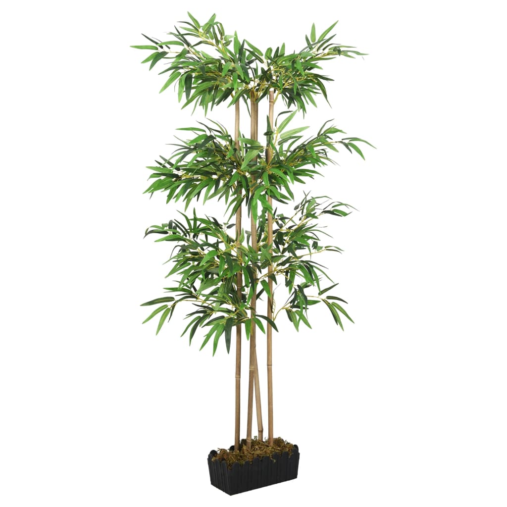 vidaXL Plante Artificielle avec Pot Bambou 90 cm Décoration d'Intérieur  Salon