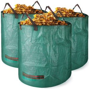 Lot de 3 * 500L Sacs de déchets Jardin résistants en PP Robuste Sacs  Poubelle de Jardin : : Jardin