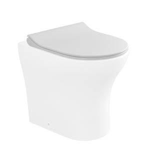 Il numero 1 del risparmio-COPRI WATER WC SOFT CLOSE BIANCO KIT DI MONTAGGIO  CON GANCI INOX EXTRA RESISTENTE CHIUSURA AMMORTIZZATA