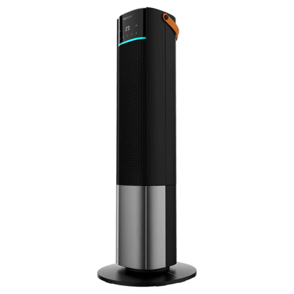 ReadyWarm 2070 Max Force - Chauffage Soufflant Intelligent 2000W Noir | 3 Modes | Écran LED & Télécommande