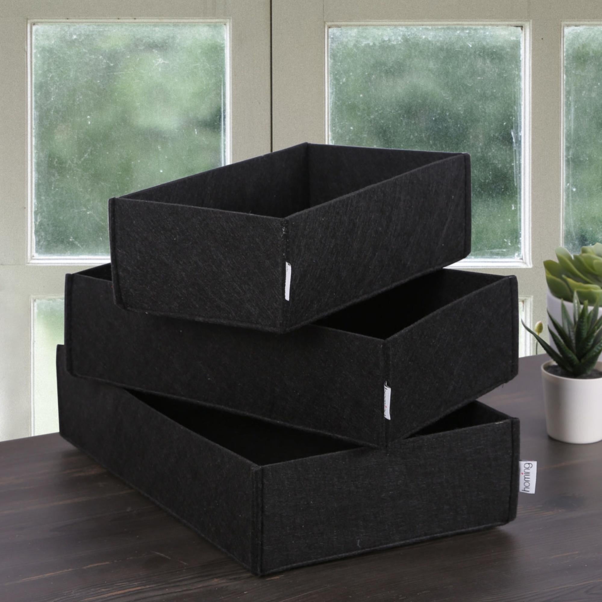 GANSJÖN Accessoires Bain, 3 Pièces, Noir - Belgique