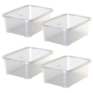 Cajas De Almacenaje Transparente – Cajas Organizadoras De Plástico