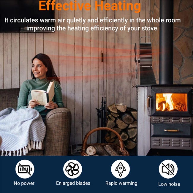 Produits de ventilation d'air chaud pour cheminée et poêle à bas prix