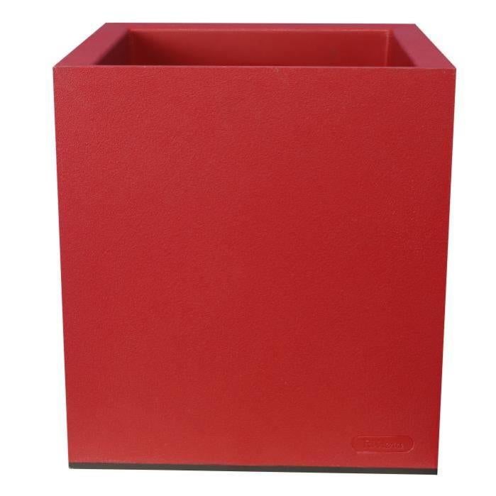Vaso Quadrato Nero Per Coltivazione 23x23x27,5 Cm (11 Litri) – Ideale Per Colture Indoor E Idroponica