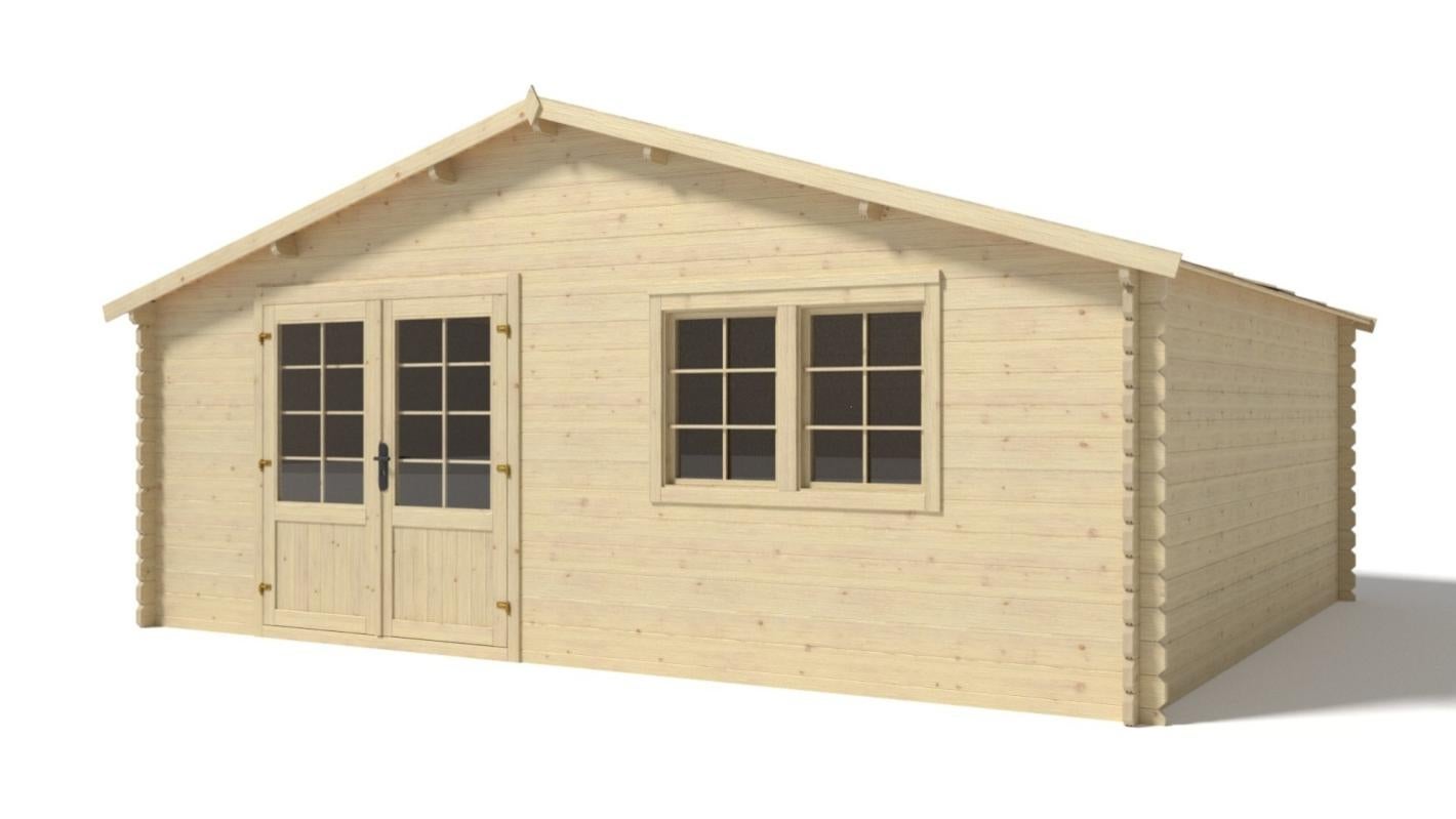 Abri De Jardin En Bois 30m2