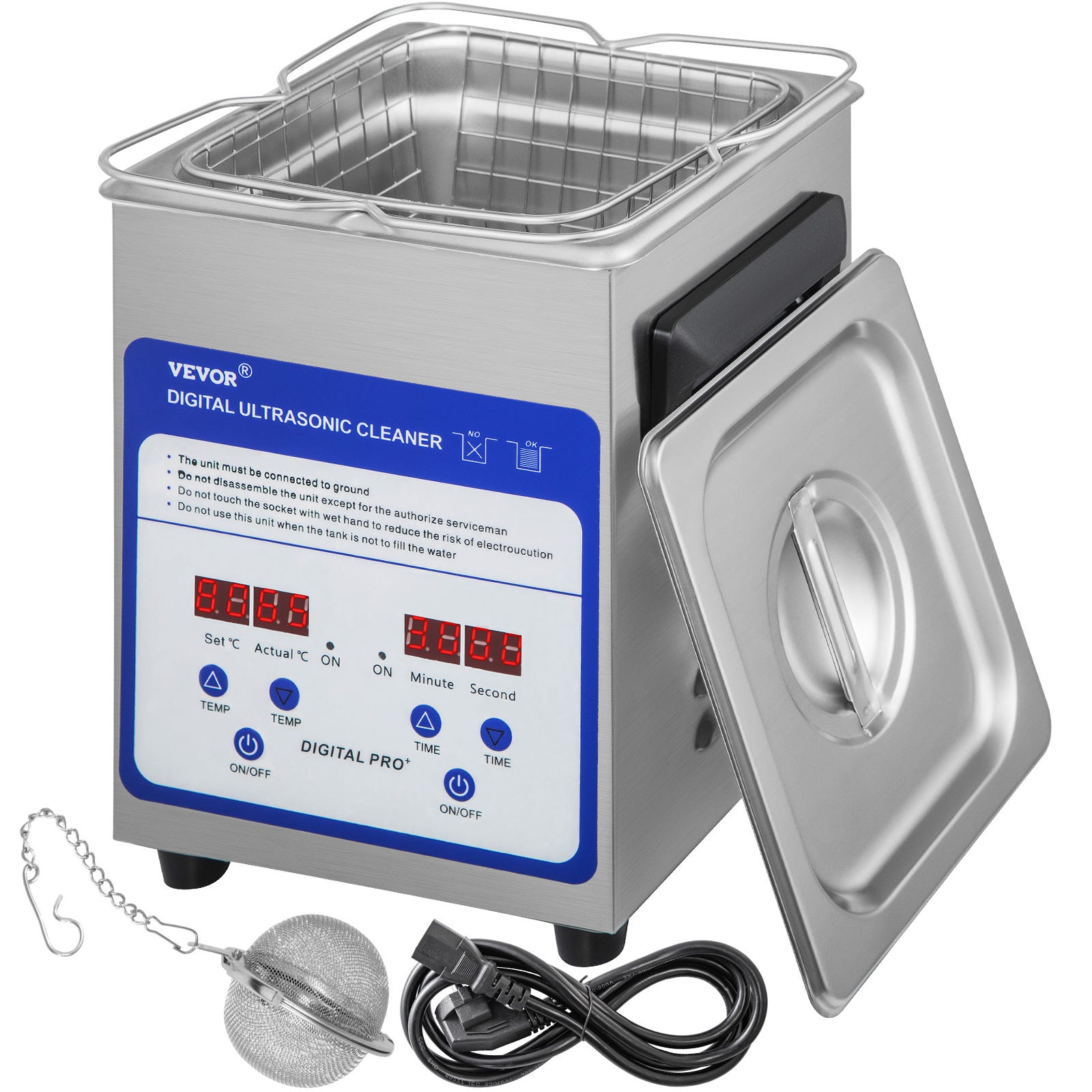 Nettoyeur ultrason industriel, bac à ultrason de nettoyage professionnel