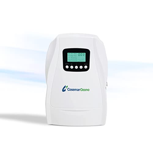 Generador de Ozono Doméstico Digital 2 en 1 - Purifica Partículas del Aire  y el Agua - Bolsa para Desinfectar Frutas y Objetos Pequeños - Ozono Hogar
