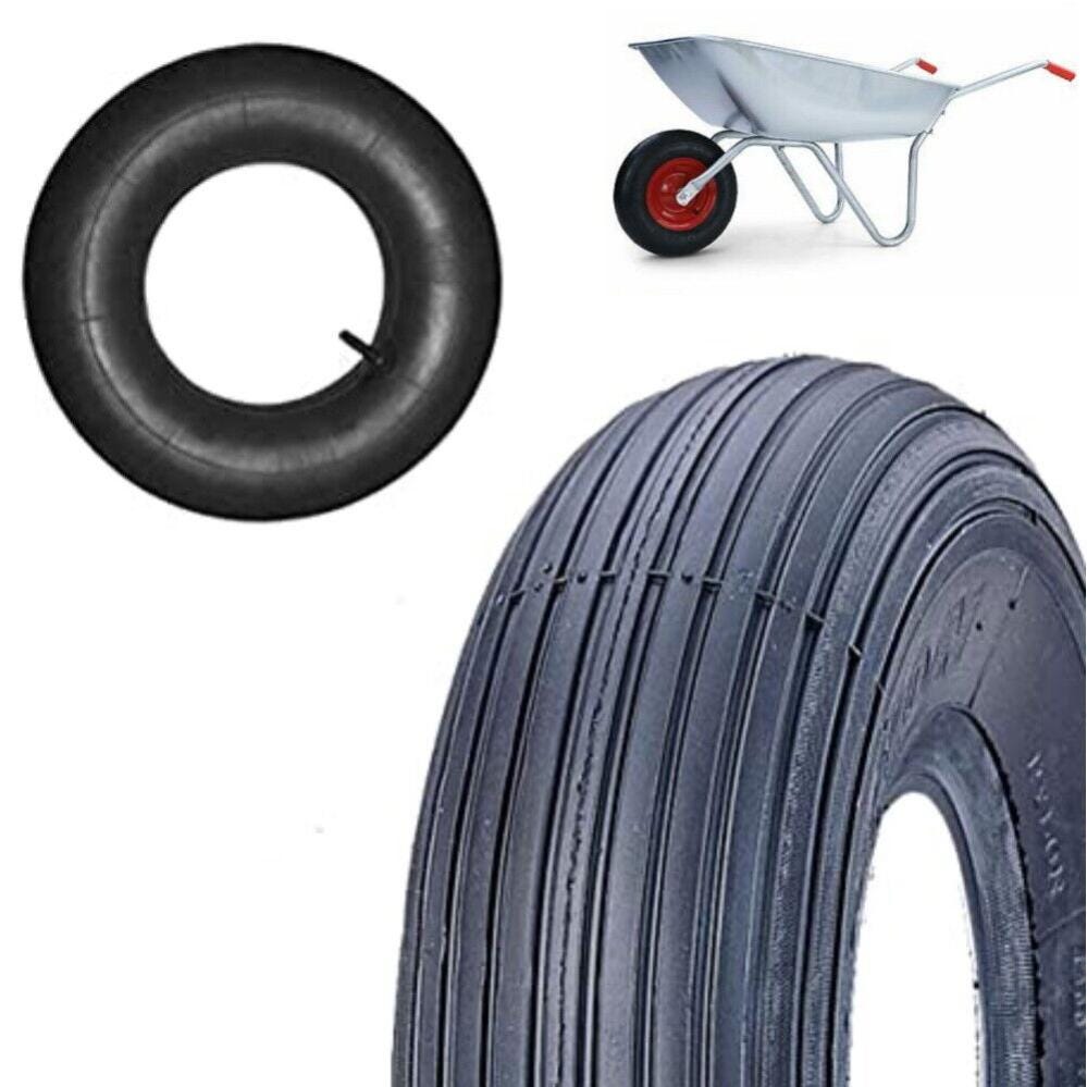 Copertone + Camera D'Aria 26 X 1 3/8 (37-590) Per Bici Da Strada, City Bike, Trekking, Olandese – Gomma Nera Antiforatura