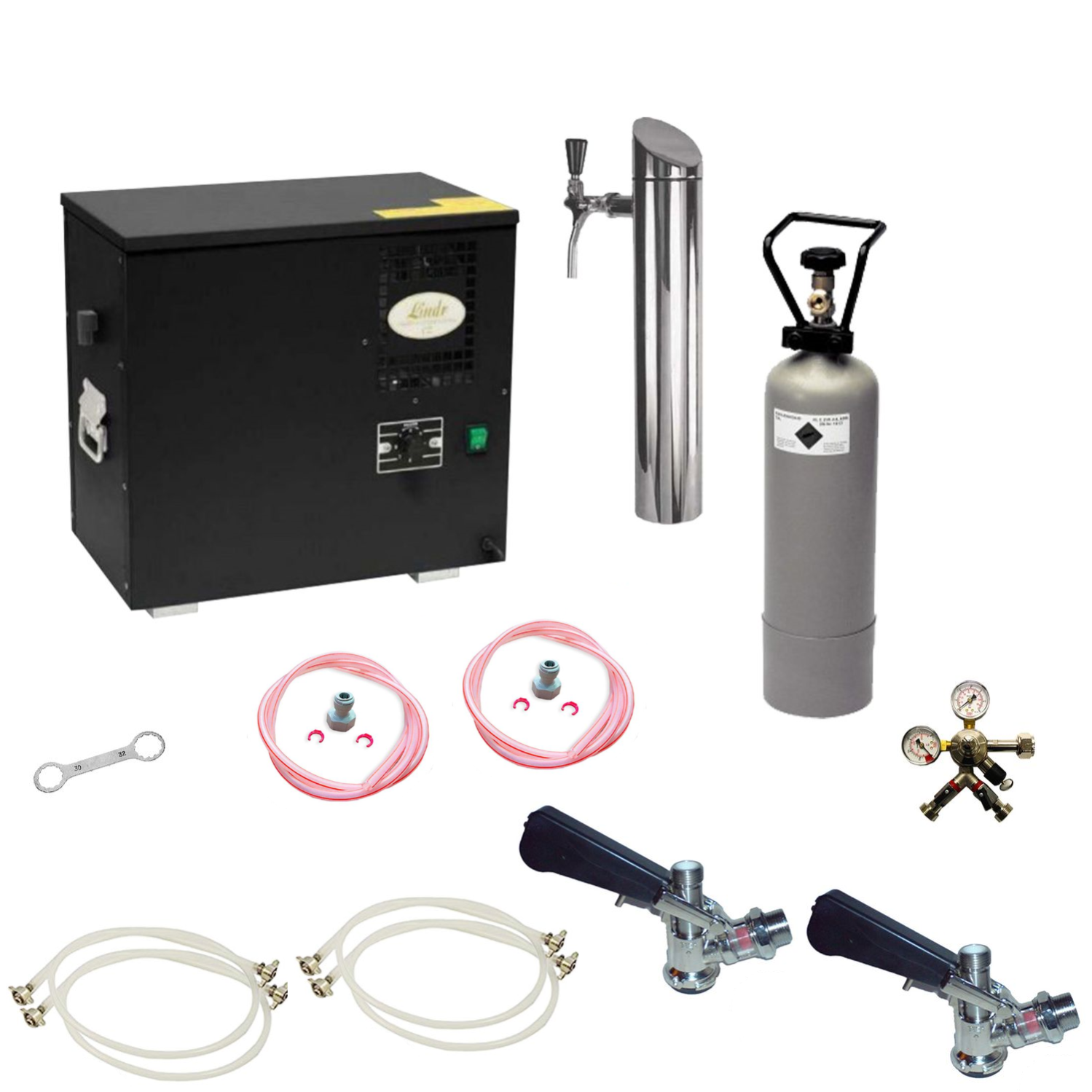 Kit Valvola Di Spunding BlowTie Per Homebrewing – Pressione Regolabile Fino A 40 Psi, Per Fermentazione Pressurizzata In Fusti Corny