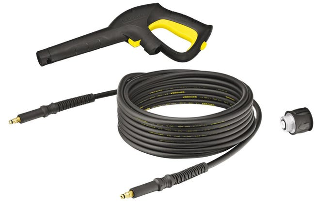 Accessori per idropulitrice: attacco rapido ad alta pressione Karcher a doppia testa, adattatore per collegamento tubo, confezione da 2 Accessori per idropulitrice: attacco rapido ad alta pressione Karcher a doppia testa, adattatore per collegamento tubo, confezione da 2