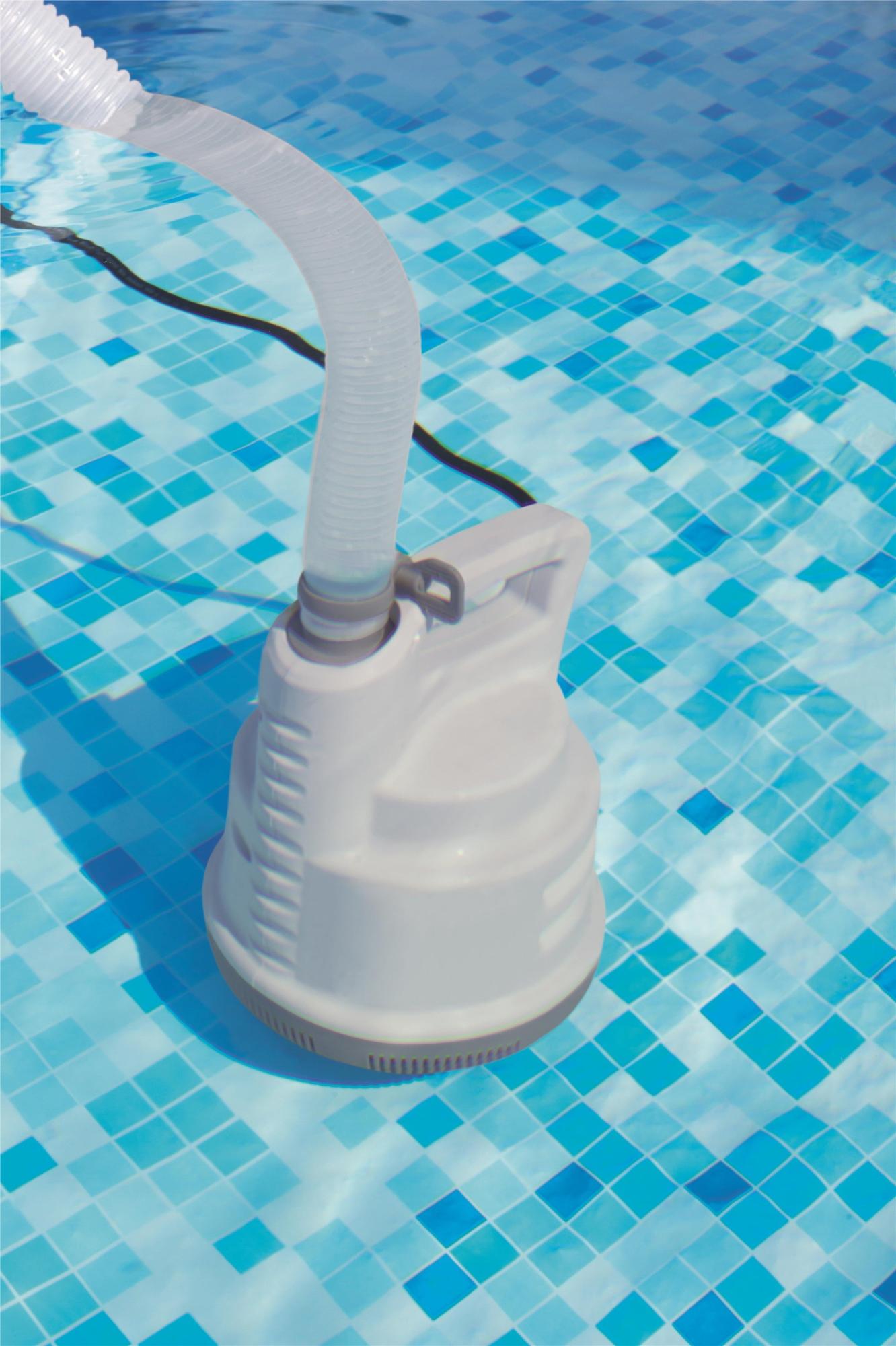 Pompa Di Drenaggio Automatica Per Copertura Piscina - 1200 GPH, Impermeabile