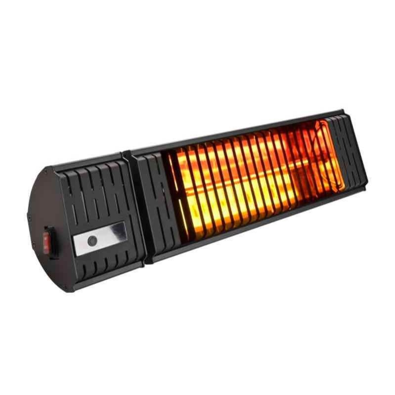 Stufa A Infrarossi TRESKO 2000W Con Telecomando - Riscaldatore Patio Interno/esterno, 3 Livelli Di Calore, Resistente Alle Intemperie