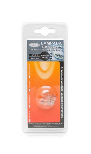 Trade Shop - Lampadine Di Posizione T10 Maxtech T-105630 12v 8 Led Lampadine  Ultra Luminose