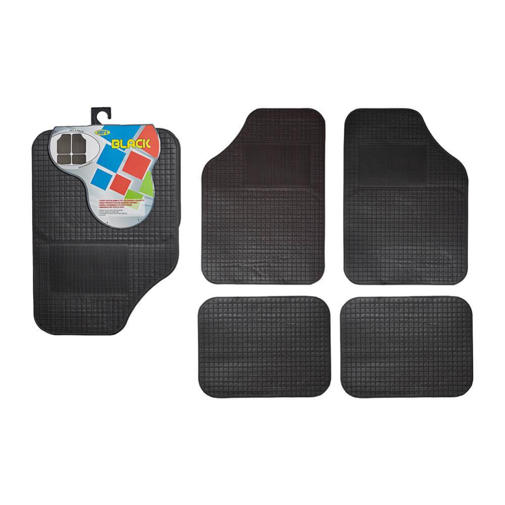 3 Mm Spessore Jvl Set Di 4 Tappetini Per Auto Su Misura Con 2 Clip Colore Tappetini Auto