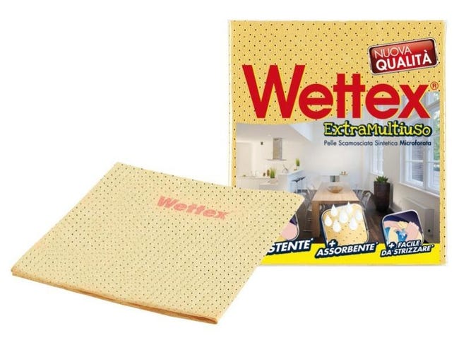 10 Panni Multiuso WettEX - Spugna Assorbente Per Pulizie Domestiche E Professionali - Foto 3