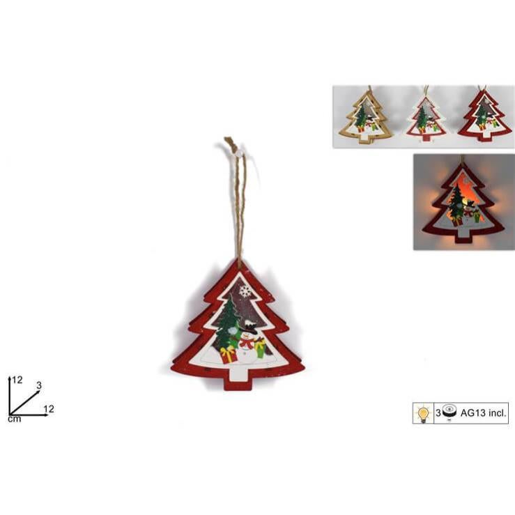 60 Decorazioni Natalizie In Legno: 6 Modelli (albero, Pupazzo, Renna) Con Corda, Fai Da Te Per L'albero