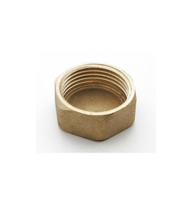 4 Tappi Per Tubo Da Giardino In Ottone Massiccio 3/4 Di Pollice Con 4 Rondelle - Antigoccia