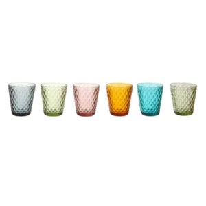 Verres à Vin Bormioli Rocco Diamond Cool - Lot De 4 En Couleur Violette