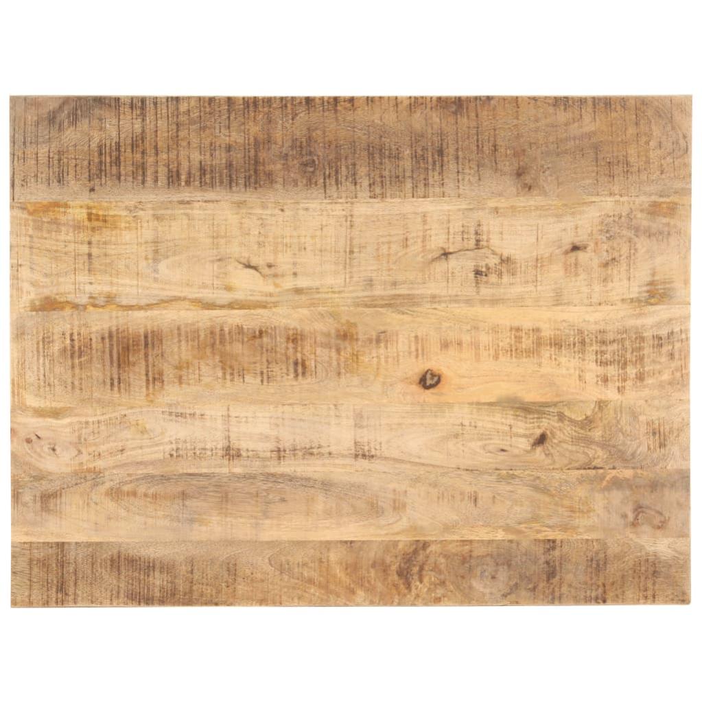 VidaXL Piano Tavolo In Legno Massello Di Acacia - 60x70 Cm - Spessore 25-27 Mm