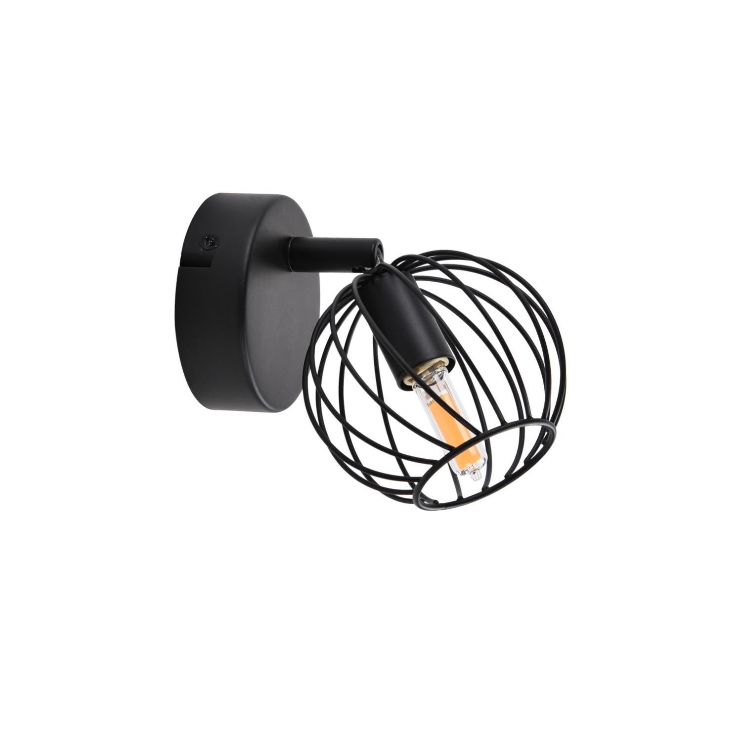 Applique murale BLOOM G9 28W Cage en Fer pour Décor Restaurant/Cuisine