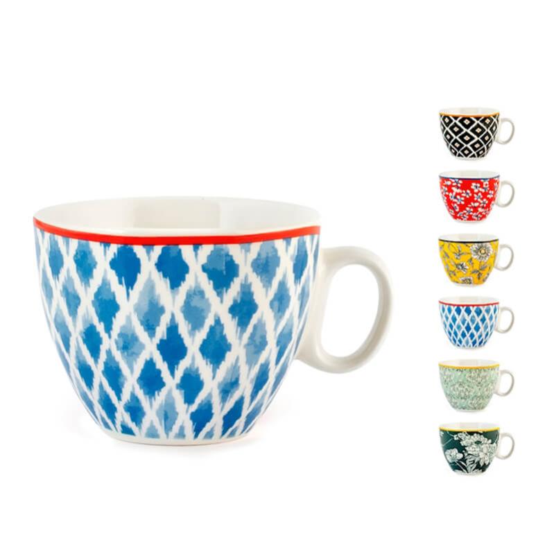 Il numero 1 del risparmio-TAZZA JUMBO POINT NEW COLOR CAPIENZA DA 450CC IN COLORE ASSORTITO