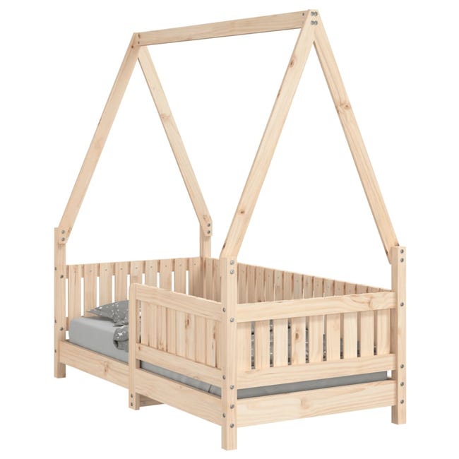 Maison Exclusive Estructura cama infantil y cajones madera pino