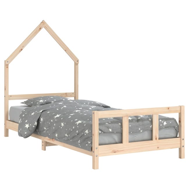 Maison Exclusive Estructura cama infantil y cajones madera pino
