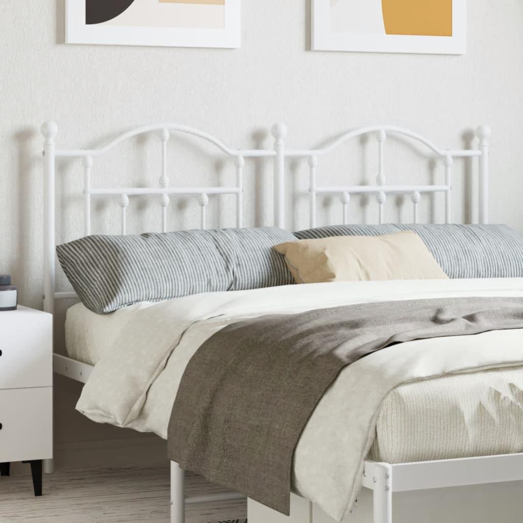 Tête De Lit Métal | Décoration Moderne Noir 135 Cm à Prix