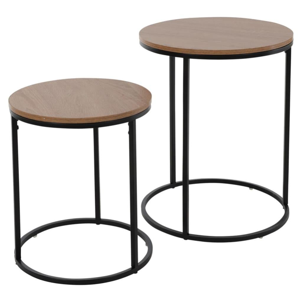 h-s-collection-set-tavolini-2-pz-con-piano-in-legno-naturale-e-nero