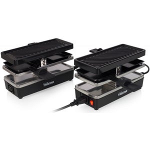 Bestron ARG200BW Griglia per raclette per 4 persone