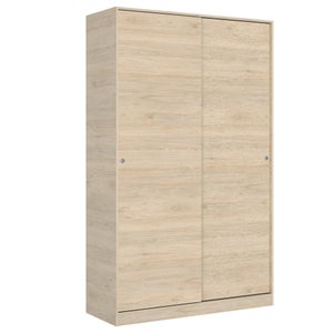 Armario Dbusat, Perchero para dormitorio, Armario con 1 puerta simple,  41x52h184 cm, Blanco