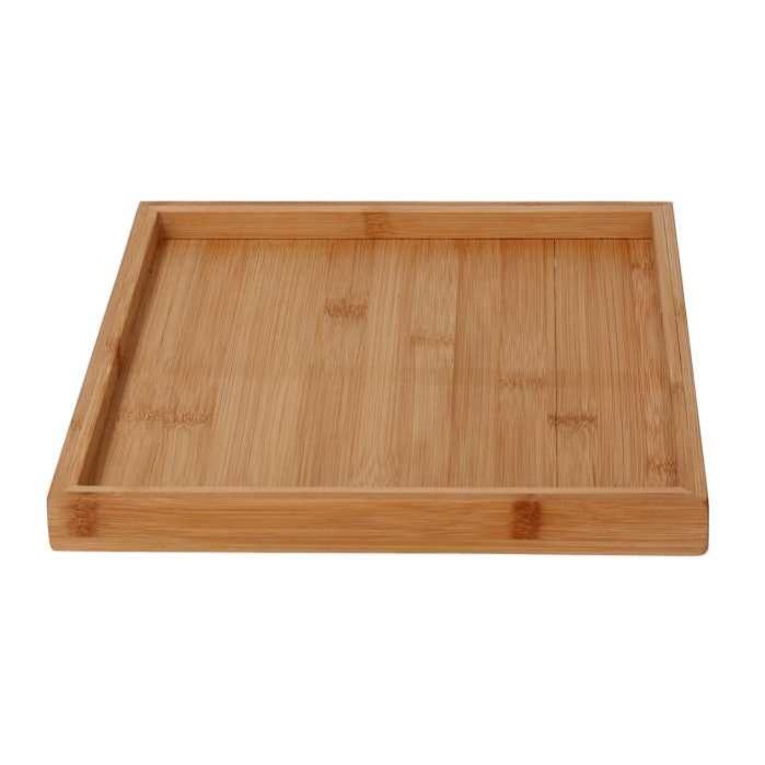Vassoio Rettangolare In Bambù Naturale Bam & Boo – 45x30 Cm, Multiuso Per Cucina E Bagno