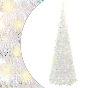 EDG Albero di Natale innevato illuminato con 500 LED Merano H