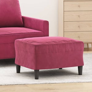 Pouf Dabdella, Pouf da salotto, 100% Made in Italy, Poltroncina relax in  tessuto imbottito, Cm 100x70h43, Rosso