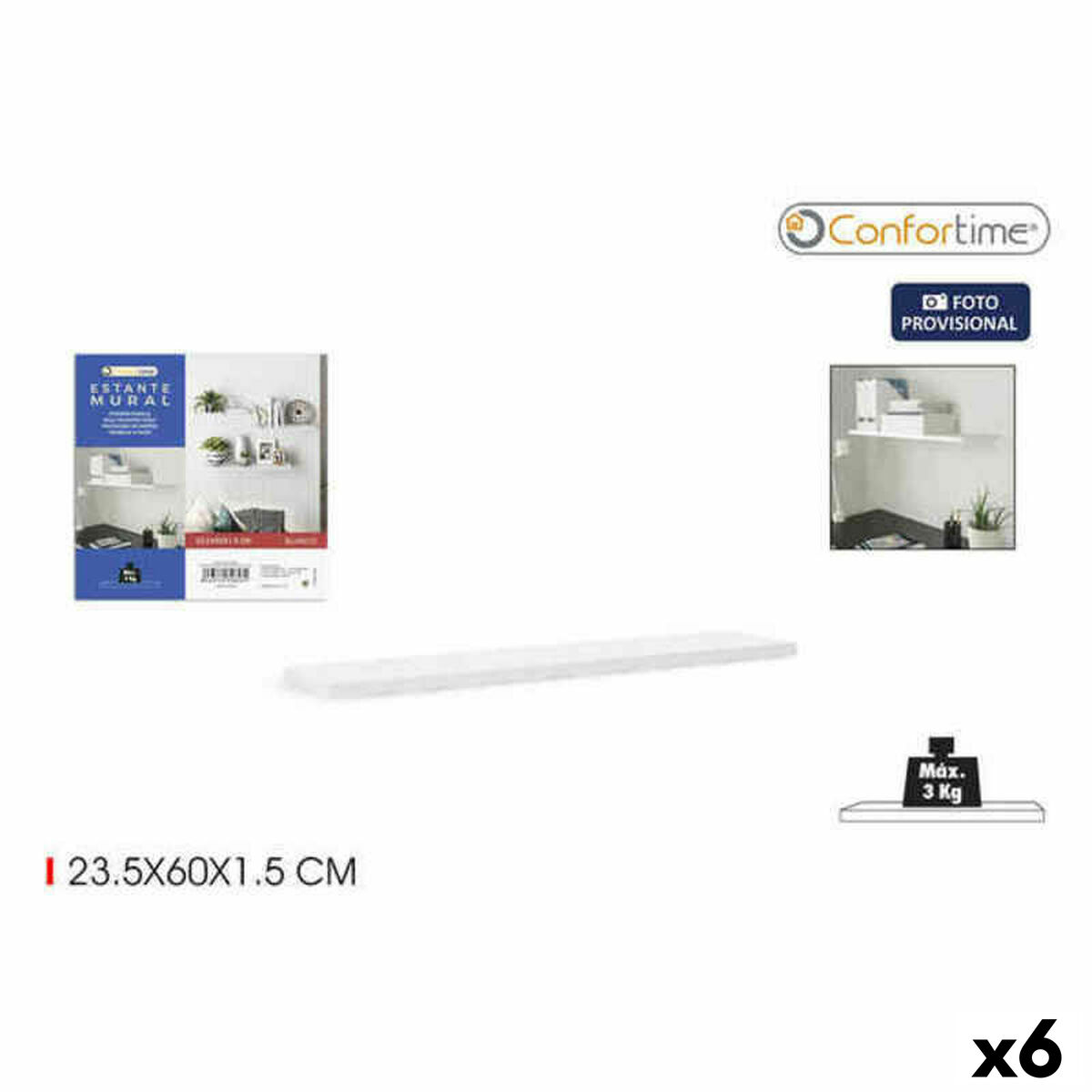 Plateau Blanc Non Compartimenté