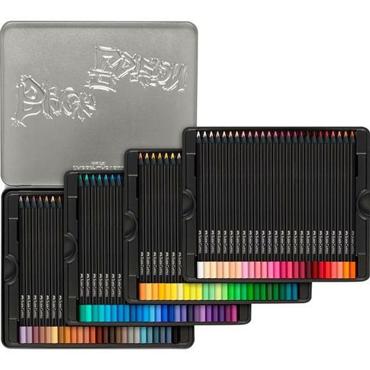 Confezione 6 matite grafite Faber Castell 9000 - Colorificio Manzoni