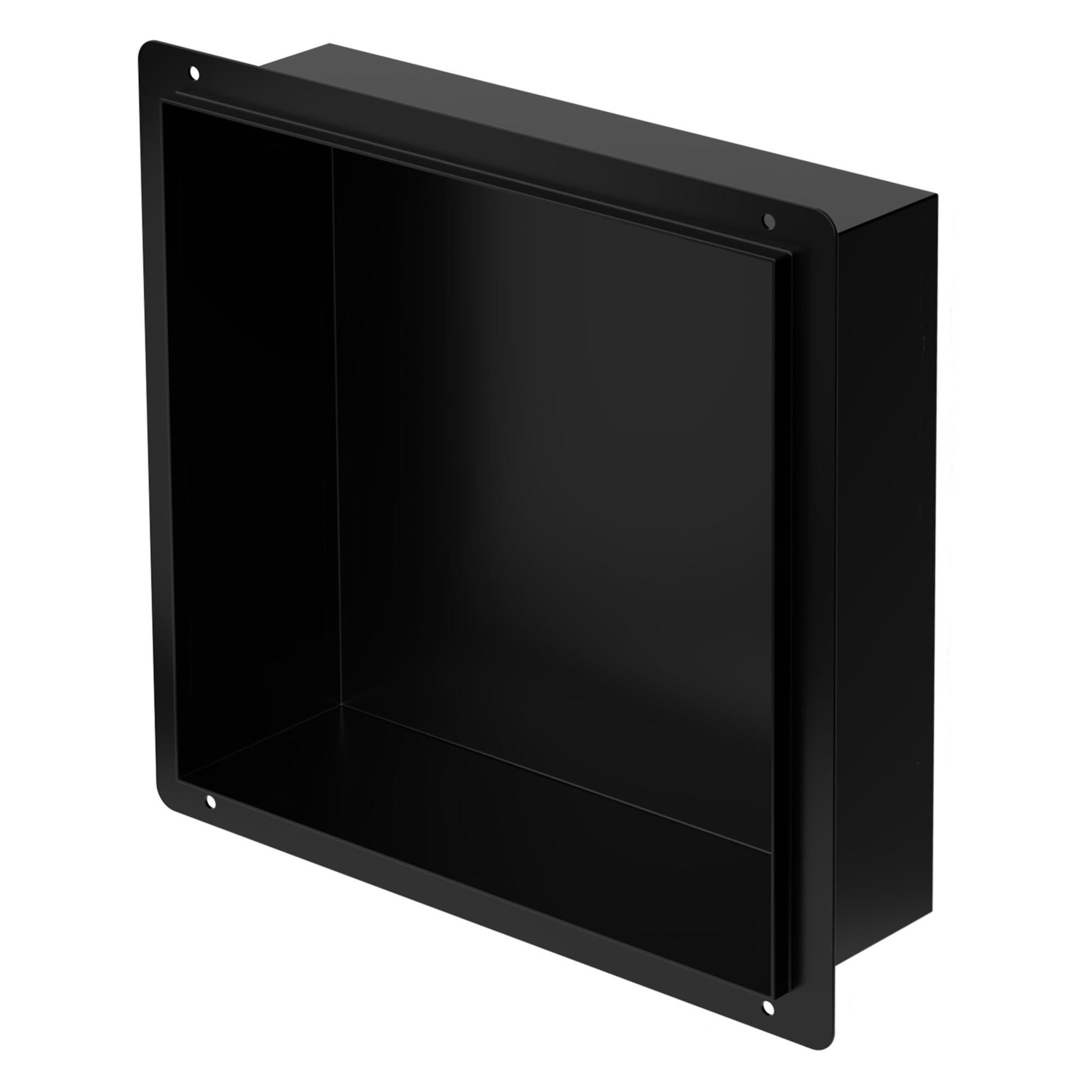Set di 2 portaoggetti da doccia da 30 cm, mensola da bagno senza
