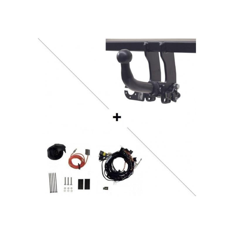 Attelage Auto-Hak Pour Skoda Superb Break (12/09-09/15) + Faisceau 7 Pins | Neuf | Pack Complet