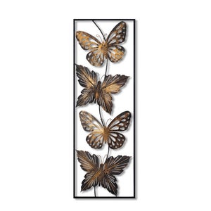 Décoration murale métal déco papillon style campagne  L21,5cm-08701