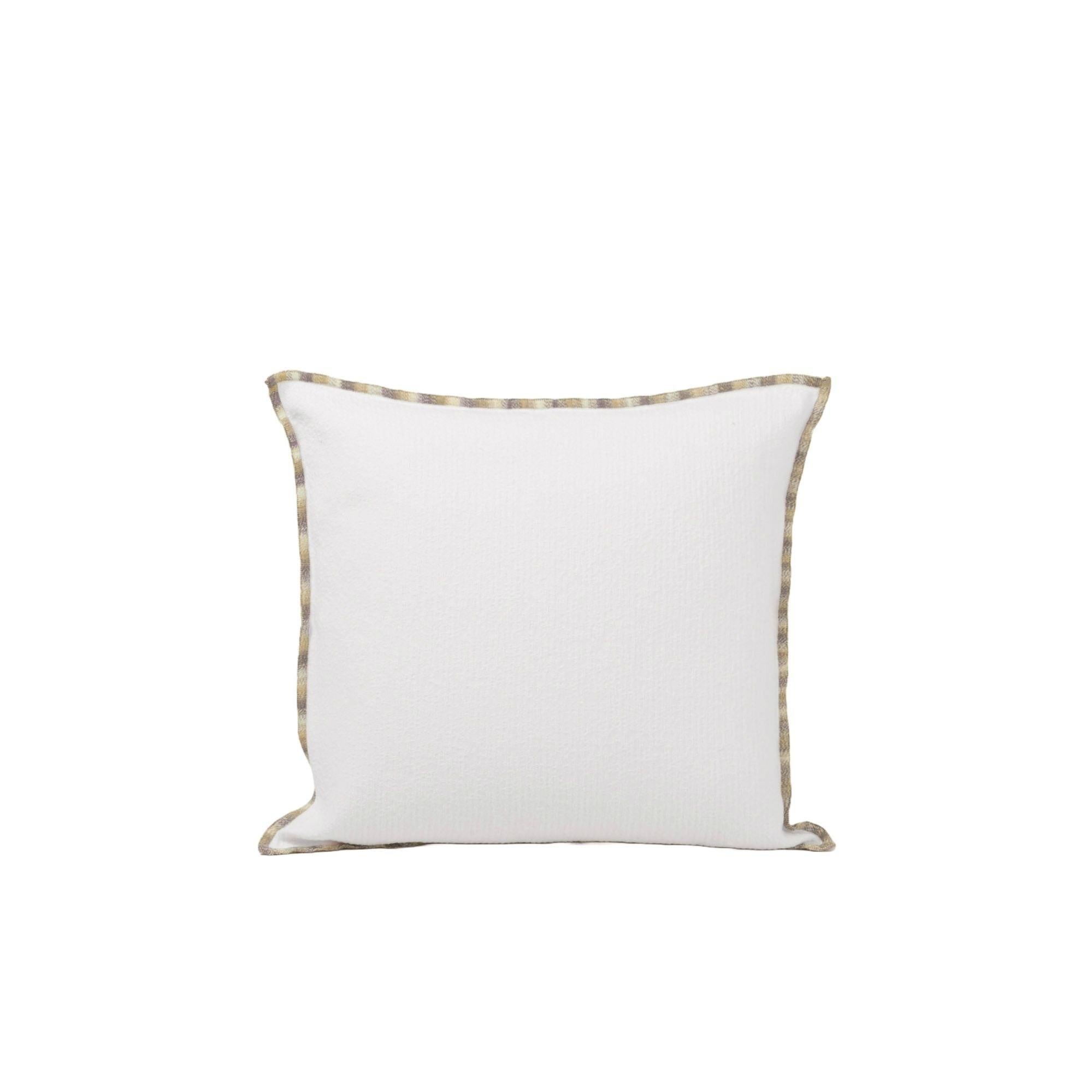 Housse de coussin 40x40cm SHELL Perle