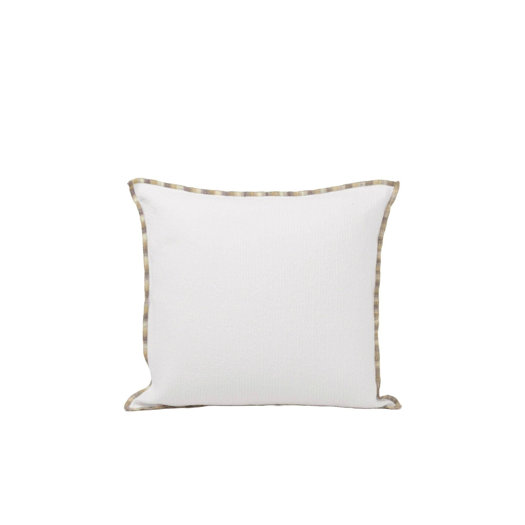 Housse de coussin 40x40cm SHELL Perle Housse de coussin 40x40cm SHELL Perle