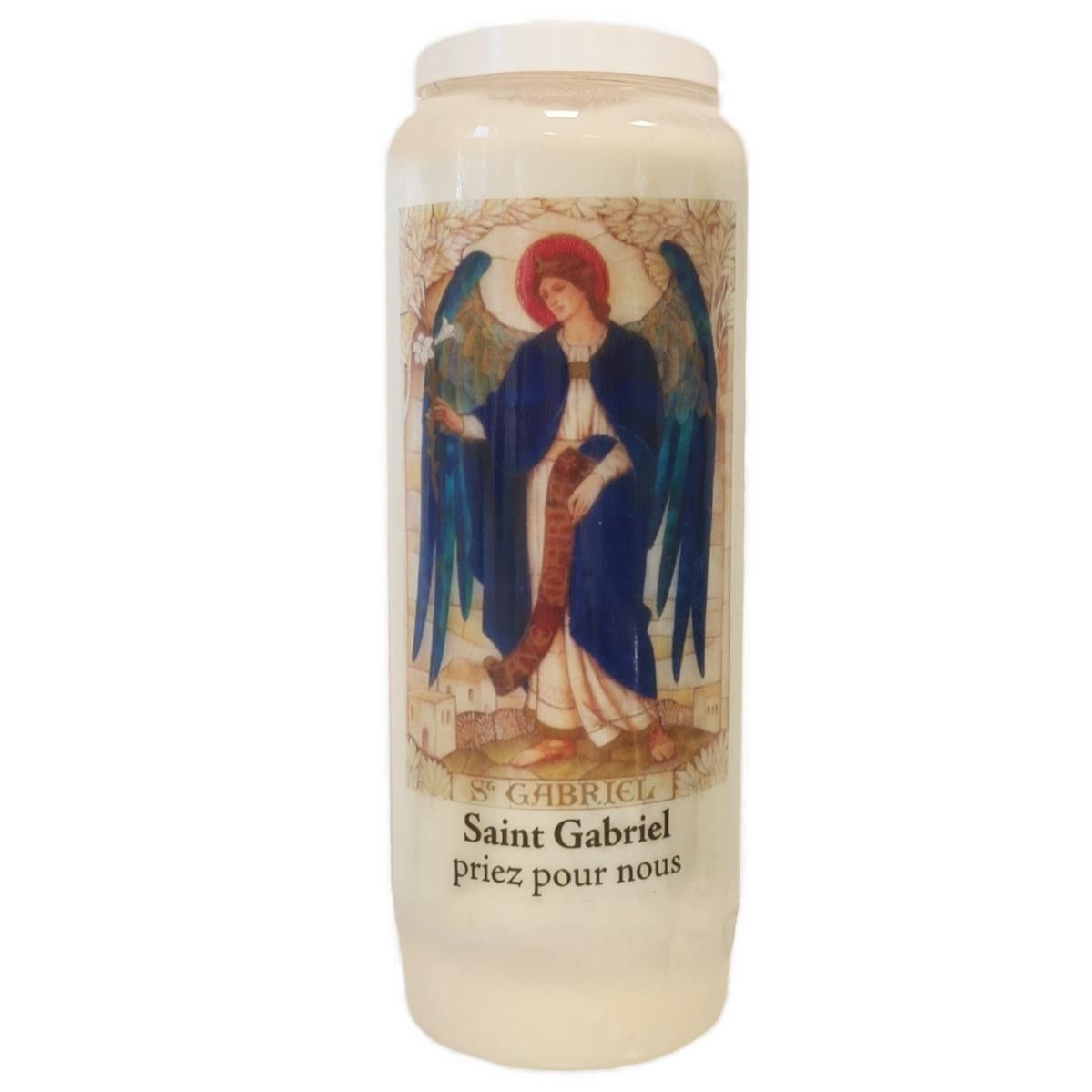 Lot De 20 Bougies De Neuvaine Archange Saint Raphaël | La Boutique Des
