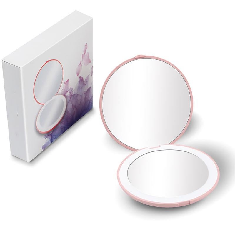 Miroir Bois Péruvien Soleil - Fait Main - Déco Artisanale 15x15 Cm
