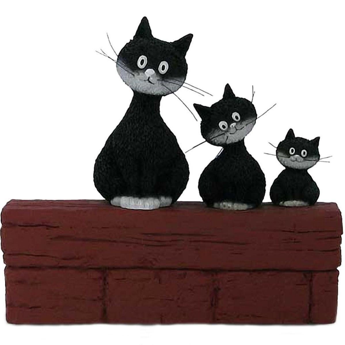 Statuette Dubout – Les Chats Poor Tom – Parastone – Figurine Chat