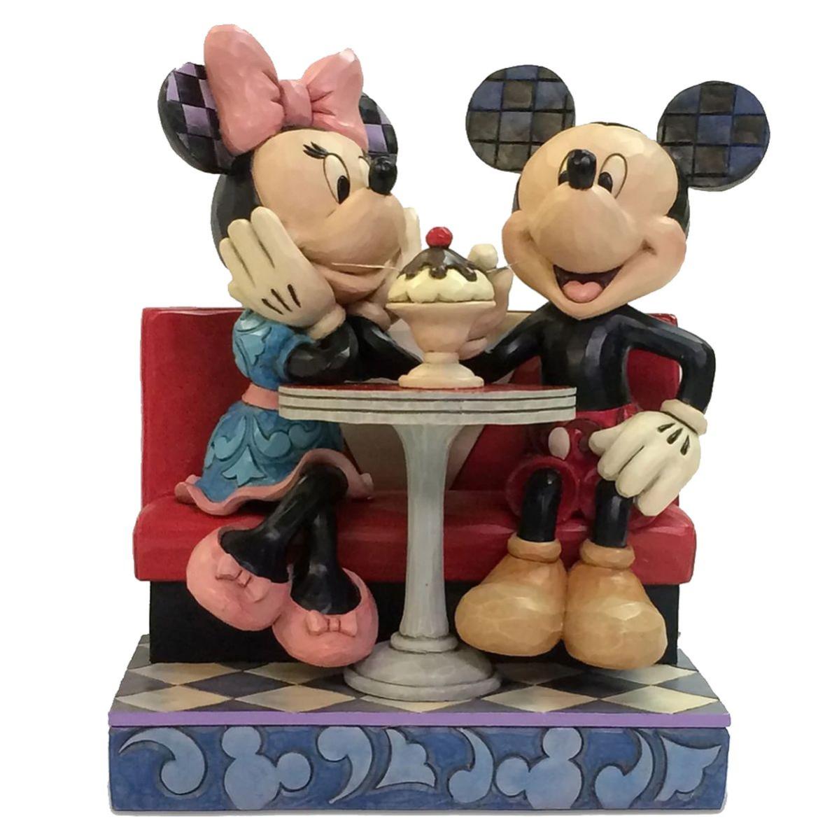 Figurine de collection Mickey Et Minnie Pack de 2 figurines articulées